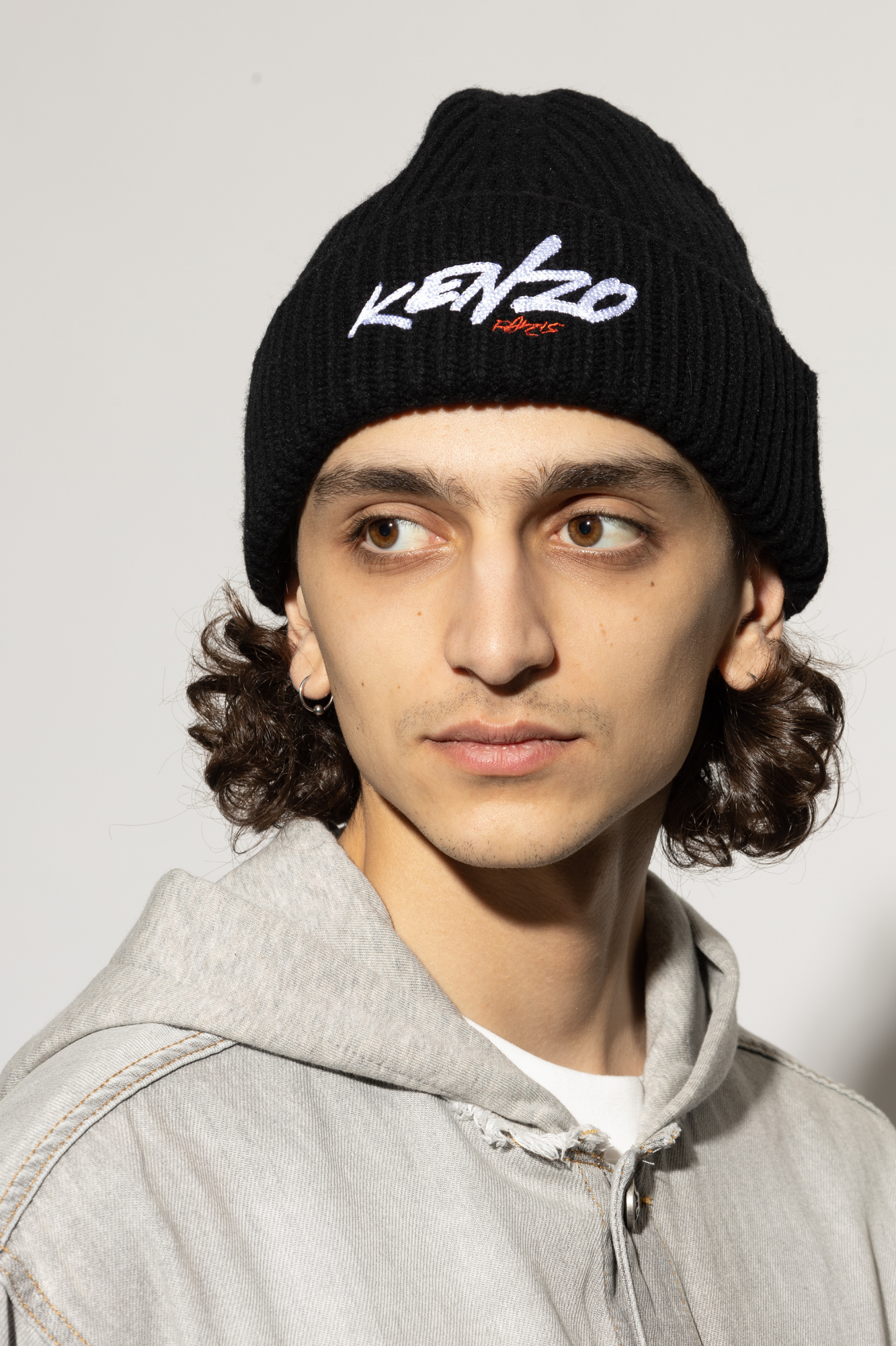 Black Woolen hat Kenzo - Vitkac France